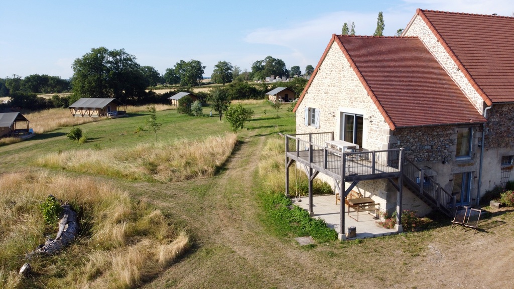 Le Mas d en Haut vakantie Frankrijk gal 2 g3 met tenten