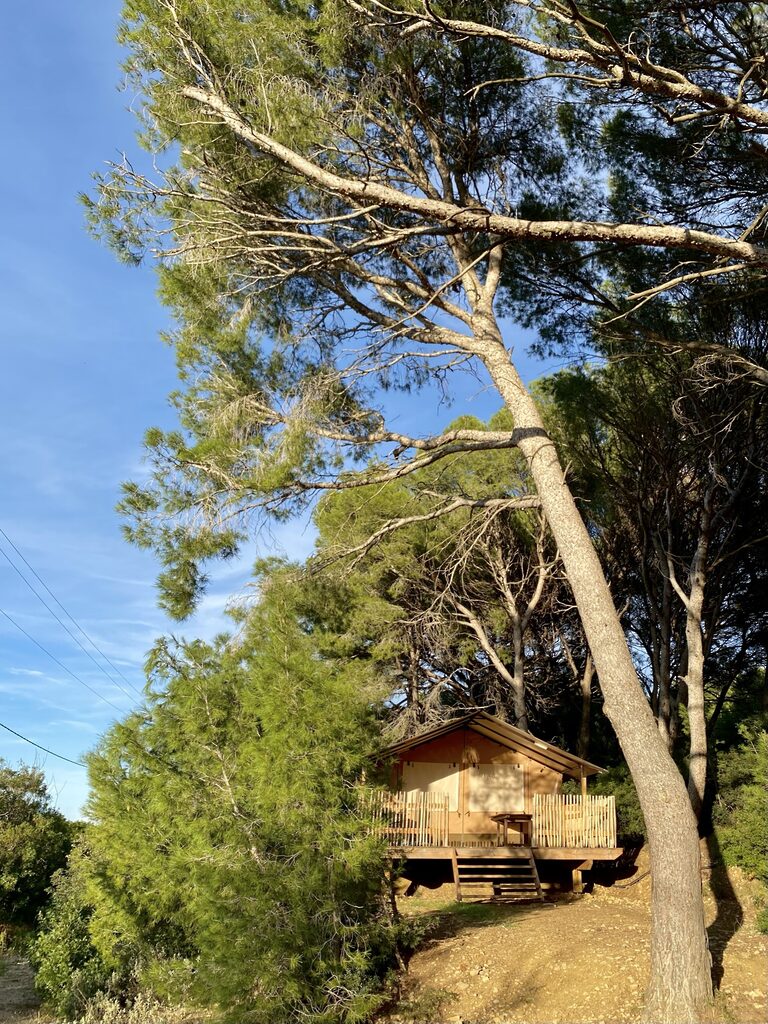 Saint Paul le Marseillais vakantie frankrijk safari-tent grenache