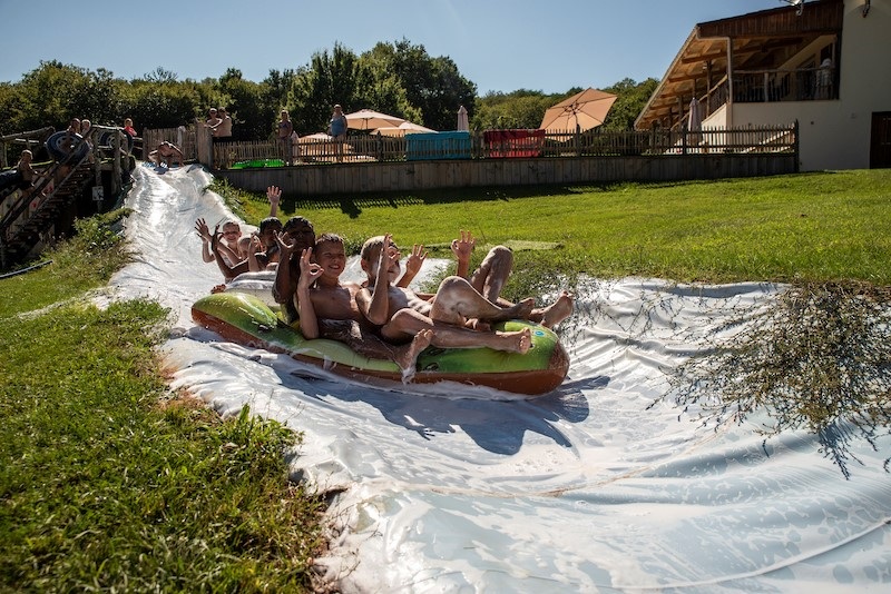 Vakantiepark Platus Frankrijk LPP kleine foto zeepbaan