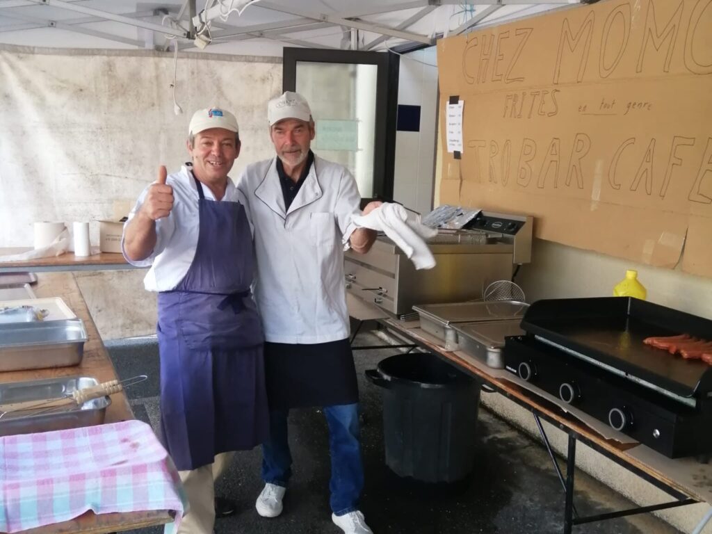 Buurtcafé Bernardino en Jacqueline les renardieres